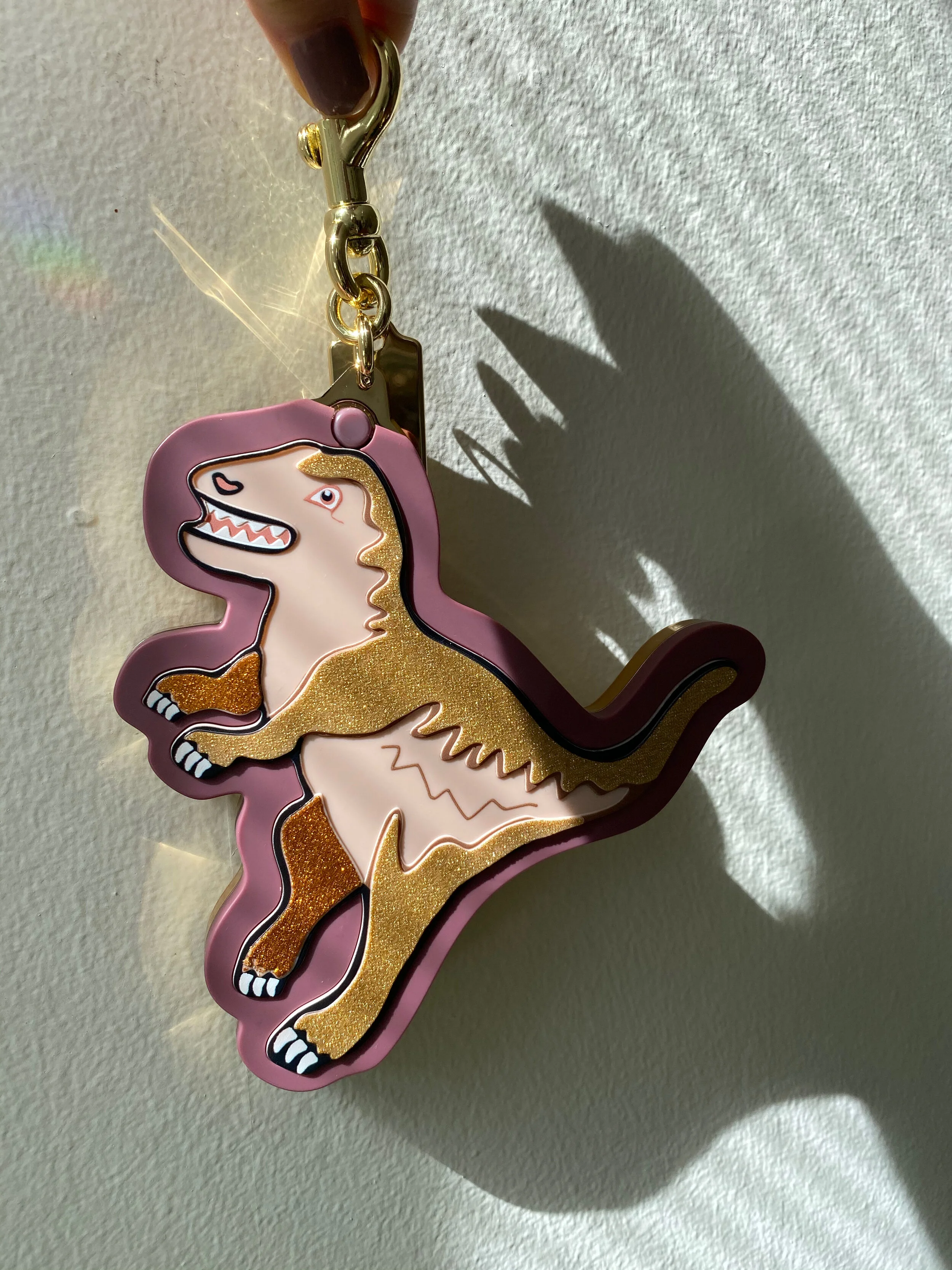 Coach sharky 2025 bag charm